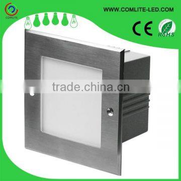 3W recessed warm white LED underground light