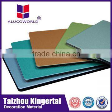 Alucoworld cheap cost A2 grade fireproof indoor aluminum composite