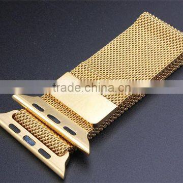 Stainless Steel Mesh Loop Milanese For Apple Watch Band 10 Colors