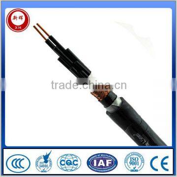 Multi-conductor shielded twisted control cable