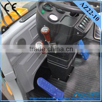 4x4 Compact Tractor With Loader and Backhoe photo-3