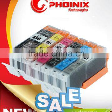 Printer Cartridge PGI450 CLI451 Compatible for Canon PIXMA MG5440/6340 PIXMA Ip7240/MX924