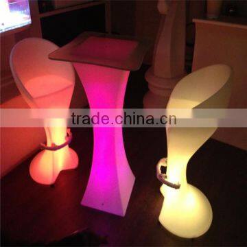 bar table and chair lighting led led furniture led table led chairs