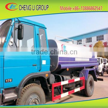 chengli special automobile co.,ltd new 3500liters water tanker truck with different size