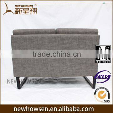 High Quality Modern Fabric Metal Frame Sofa photo-2