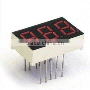 3 digits outdoor led programmable sign display