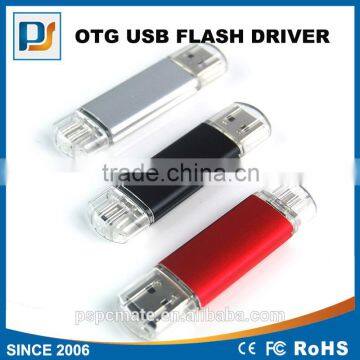 Promotional gift OTG usb flash drive 8gb 16gb 32gb metal USB pen drive android