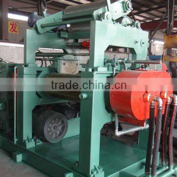 Motor Under rollers Compact Structure Open Mixing Mill