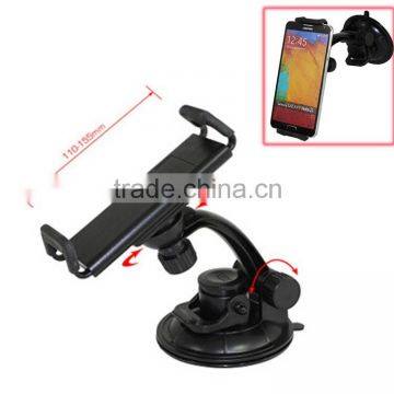 2015 newly 360 degree swivel Car GPS Suction Cup Mount Phone Holder for GPS Garmin iPhone5/5s/5c/6/6s iPad mini