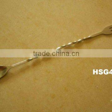 Stainless Steel Cocktail Spoon/ Long Bar Spoon/latte Spoon