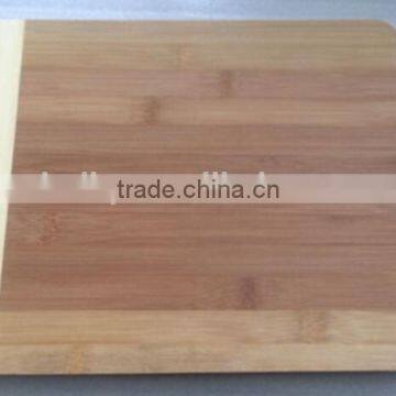 bamboo chopping board with silicone hole for kitchen cutting usage