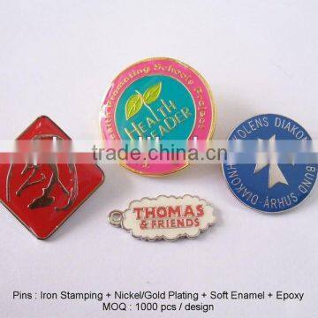 Pin, Metal Pin, Safety Pin, Lapel Pin, Clutch Pin, Pin Brooch, Flag Pin, Iron Pin, Printed Pin, Soft Enamel Pin, Ribbon Pin