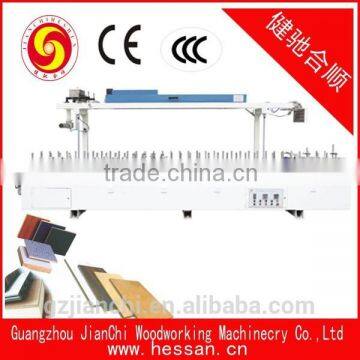 PVC wrapping machine with cold glue