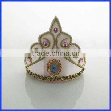 Fashion Design Frozen Blue Crystal Tiara Princss Cinderella Queen Crown For Women