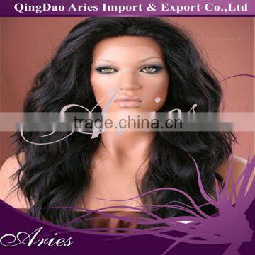 Hot Sale,5AGrade Factory Price Malaysian Wavy Hair Front Lace Wigs