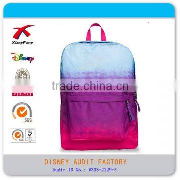 Polyester Cheap Girls High School Backpack 2014 New Style