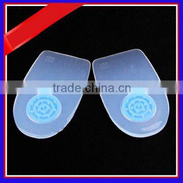 Medical silica gel heel insoles for traveling