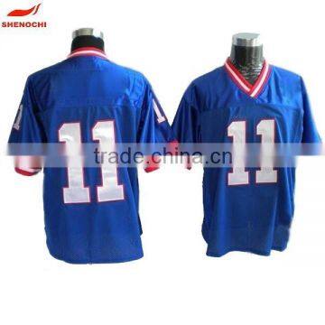 Professional factory sublimation printing youth football jerseys wholesale