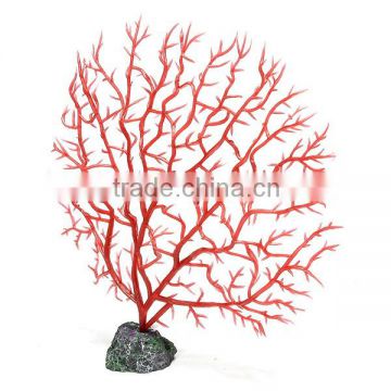 High Quality Soft Fish Aquarium Decoration Red Anemone Coral Artificial Aquatic Beautiful Simulation Soft Coral