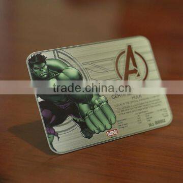 Image printing free design business card metal                        
                                                                                Supplier's Choice