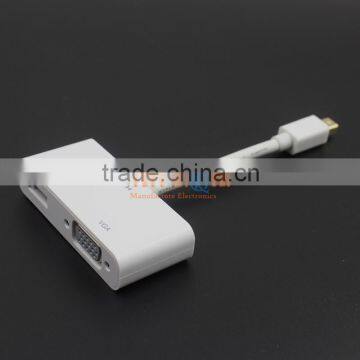 Thunderbolt Mini DisplayPort DP to HDMI VGA Adapter Cable 3D 1080P 4Kx2K For Apple Macbook Mac Air Pro iMac