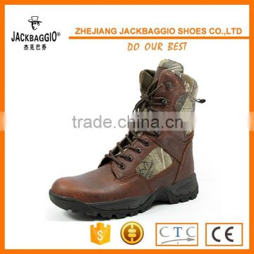 Factory high quality genuine leather protective work shoes