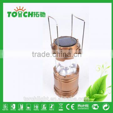 2016 New Design Plastic Emergency Light Multifunctional LED Camping Lamp Solar Lantern Lamp