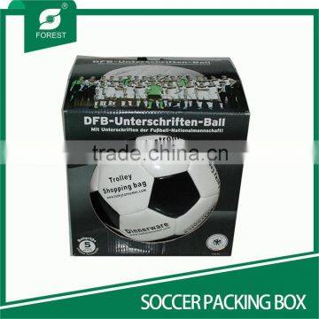 PRINTED FOOTBALL PACKING BOX WITH PVC WINDOW photo-6