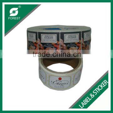 CHINA FACTORY CUSTOM DESIGN PAPER MATERIAL PACKING LABEL STICKERS CHEAP PRICE photo-3