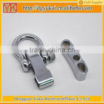 Yukai Paracord Adjustable Shackle Clasp With Knurled Pin