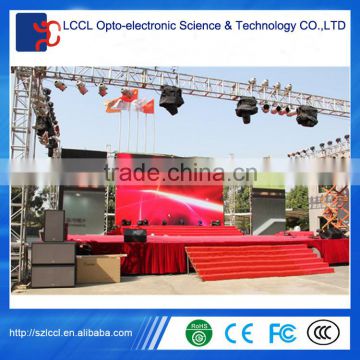 Rental Big Screen Stage Using P6 LED Display