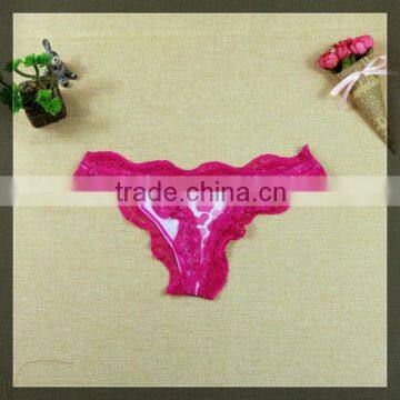 Transparent Ladies Underwear Butterfly Accent Lace Japanese Girl Sexy Panty