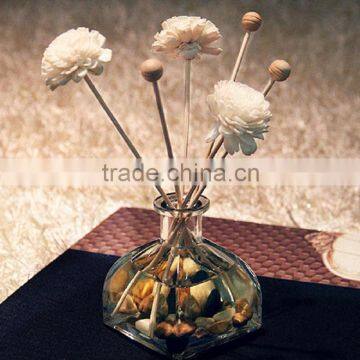 Air Perfume Reed Diffuser With Sola Flower&Rattan Stick