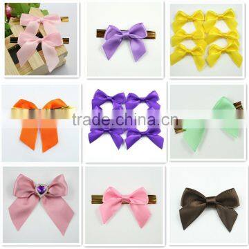 2015 Wholesale Pre-tied Satin Ribbon Bow