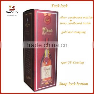 wholesale bottle cardboard paper packaging wine gift box