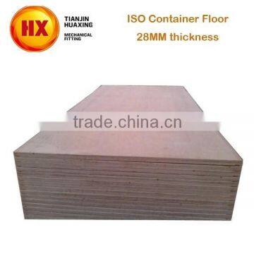 28mm Container Floor Hot Pressed Plywood Container Usage