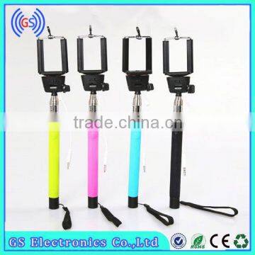 2015 New Products Customize Selfie Stick For Cell Phone Monopod Selfie Stick Paypal Acceptalbe