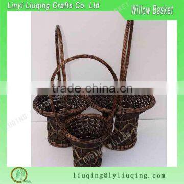 3 sets big flower basket