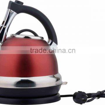 3.0L supper big stainless steel electric whistling kettle