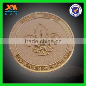 new arrival top quality gold plated die casting fortune cookie coin purse (xdm-c484)