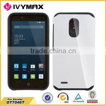 Top selling products in alibaba glossy pc phone case hybrid cover for Alcatel OT7046T                        
                                                                                Supplier's Choice