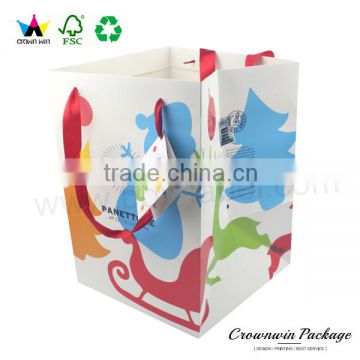 2016 Retail large personalised printed paper bags