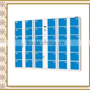 2016 hot sale 36 door electronic barcode locker supermarket electronic baggages storage locker