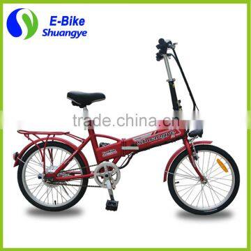 20 Inch Mini Battery Powered e Folded Electric Bikes photo-5