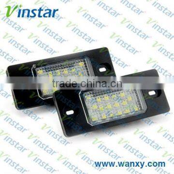 LED Type LED License Plate Lamp for Porsche LED Number Plate Lamp for Car LED Tunning Lamp for Porsche