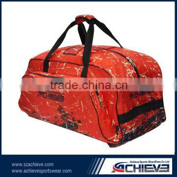 custom ice hockey bag with beautiful artwork