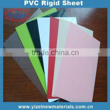 High Quality China factory 0.5mm extruded pvc rigid sheet for sale