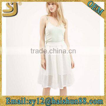 Stylish Cotton Soaringly Elegant Women's Midi Skirt photo-2