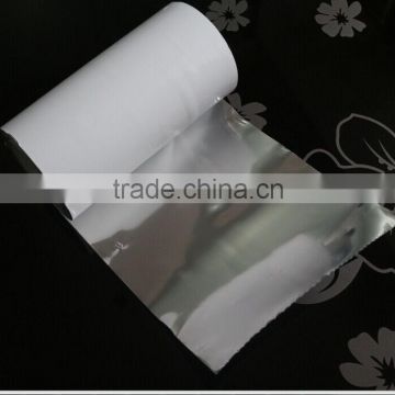 White red green blue gold color coated aluminum foil material for airline foil container