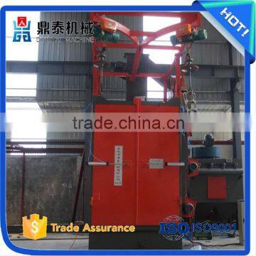 Double hook type shot blasting machine, Electric hook type shot blasting machine dust cleaning equipment